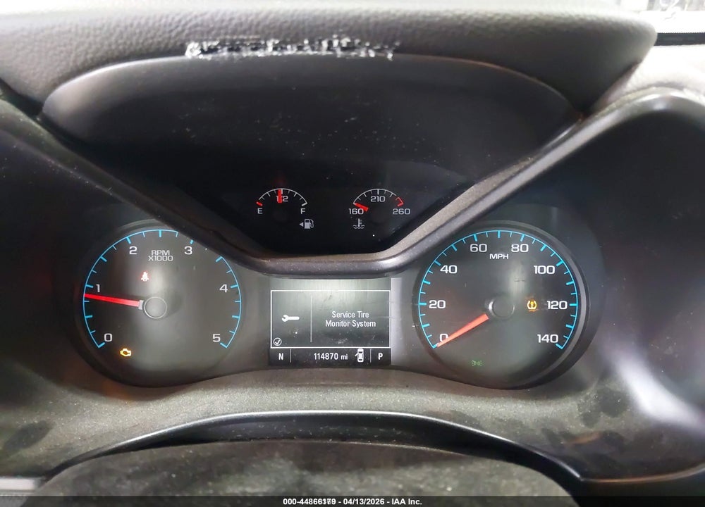 2017 CHEVROLET COLORADO WT VIN: 1GCPTBE1XH1243047