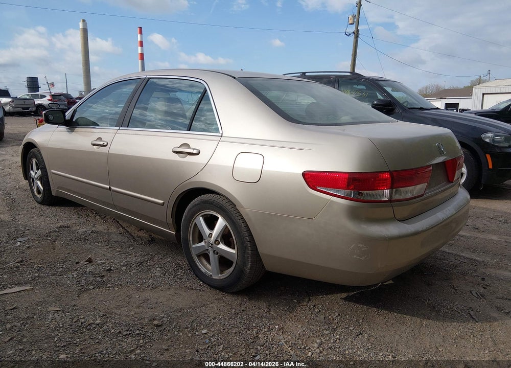 2003 HONDA ACCORD 2.4 EX VIN: 1HGCM566X3A027524