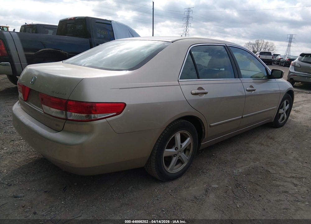 2003 HONDA ACCORD 2.4 EX VIN: 1HGCM566X3A027524