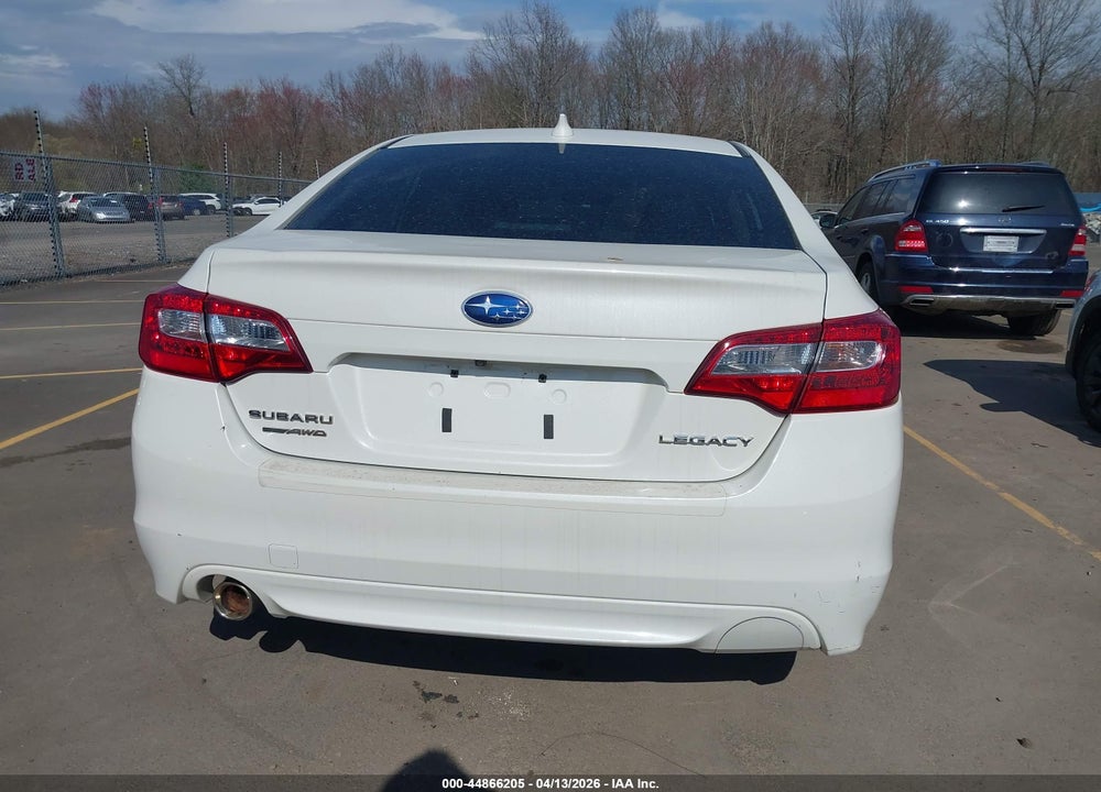 2016 SUBARU LEGACY 2.5I LIMITED VIN: 4S3BNBN67G3037218