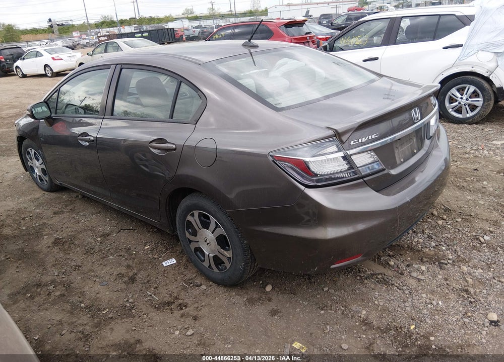 2013 HONDA CIVIC HYBRID VIN: 19XFB4F23DE204034