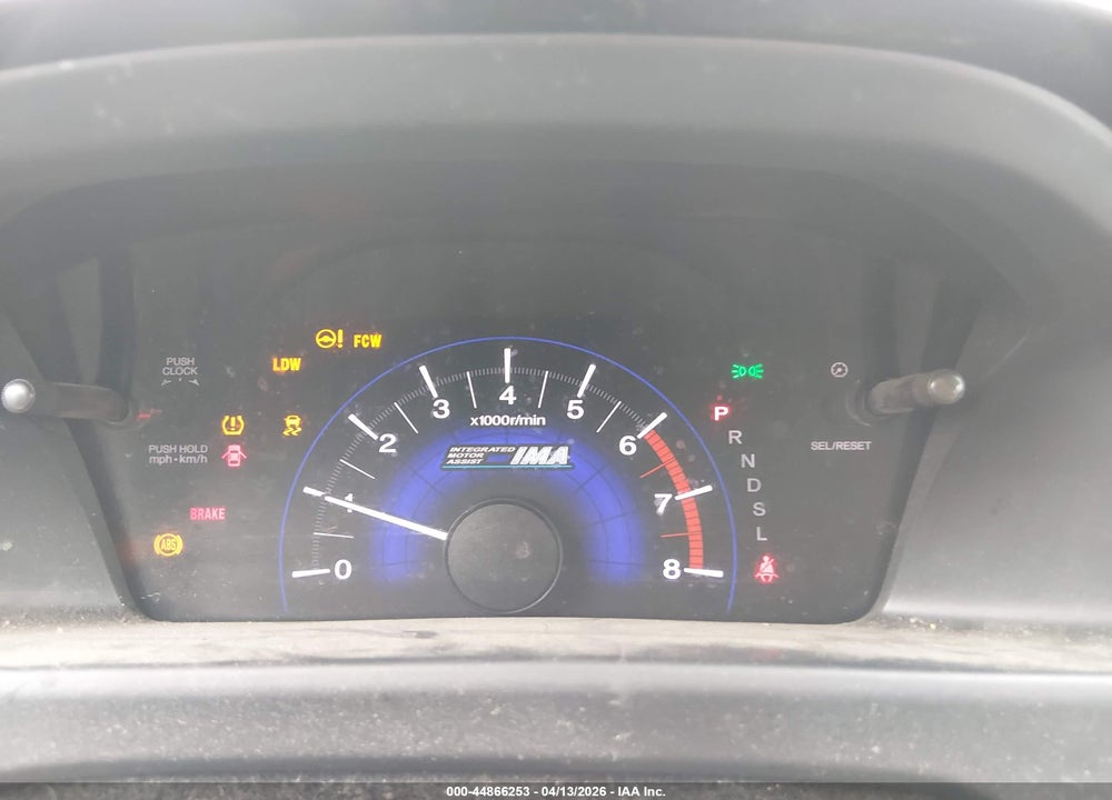 2013 HONDA CIVIC HYBRID VIN: 19XFB4F23DE204034