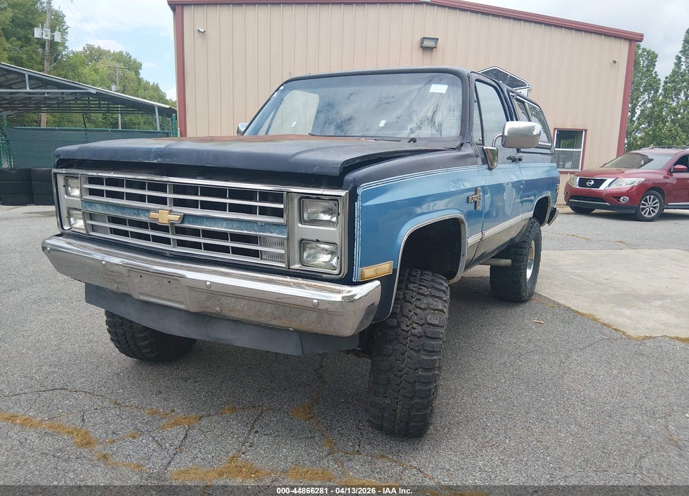 1987 CHEVROLET BLAZER V10 VIN: 1GNEV18K9HF127929