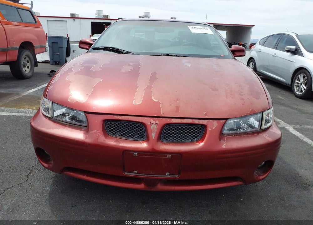 2000 PONTIAC GRAND PRIX GT VIN: 1G2WP12K6YF250687