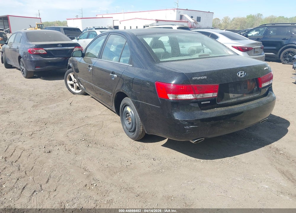 2007 HYUNDAI SONATA LIMITED/SE V6 VIN: 5NPEU46F57H193904