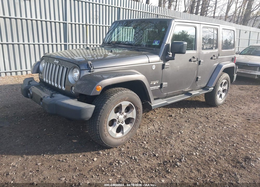 2017 JEEP WRANGLER UNLIMITED SAHARA 4X4 VIN: 1C4BJWEG1HL620929