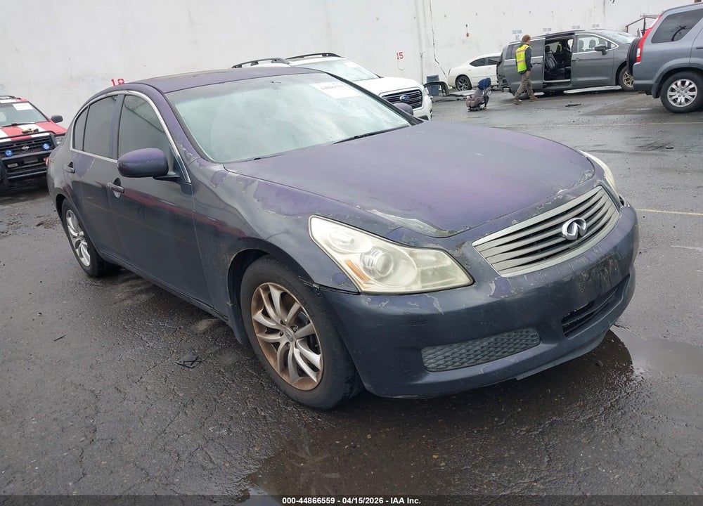 2007 INFINITI G35 JOURNEY VIN: JNKBV61E87M706481