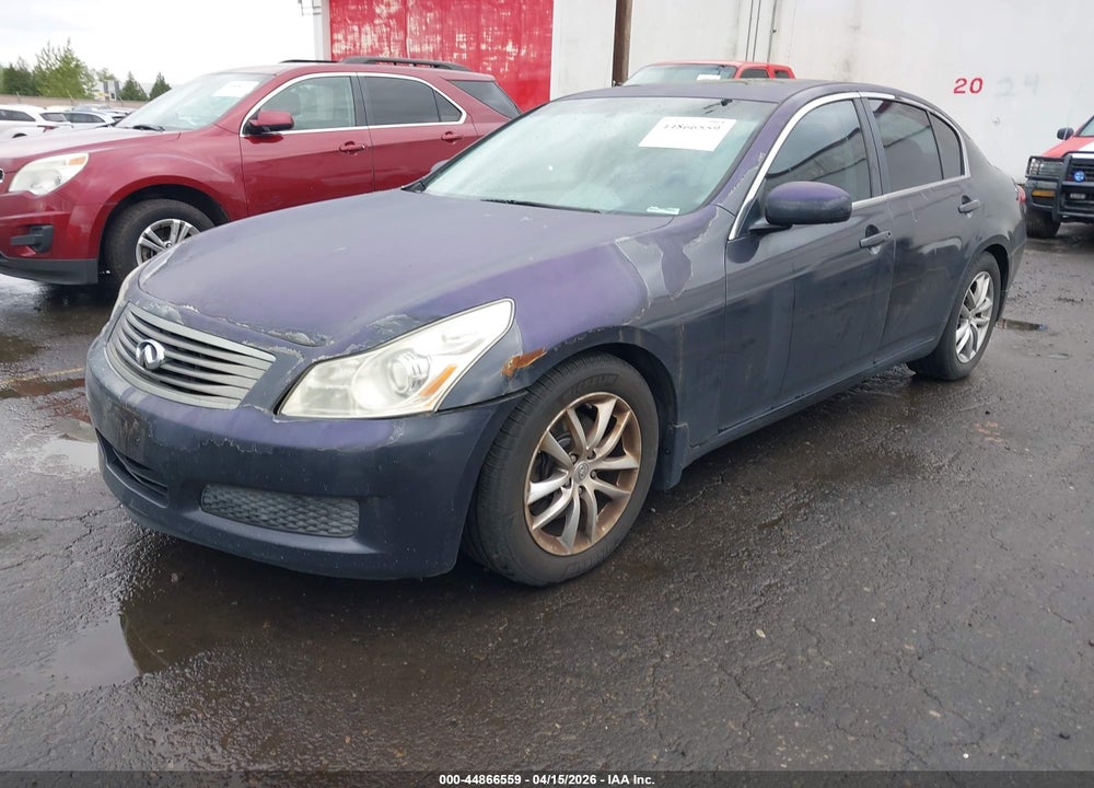 2007 INFINITI G35 JOURNEY VIN: JNKBV61E87M706481