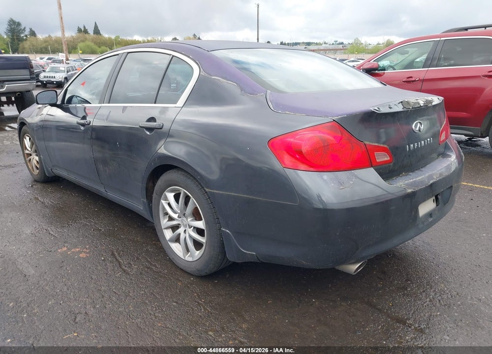 2007 INFINITI G35 JOURNEY VIN: JNKBV61E87M706481