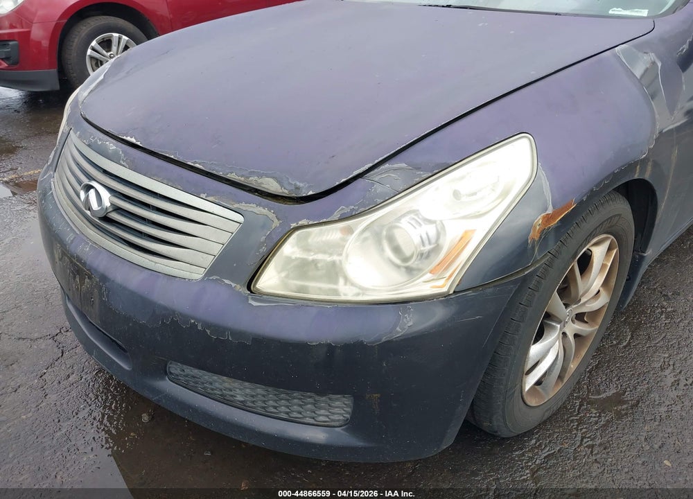 2007 INFINITI G35 JOURNEY VIN: JNKBV61E87M706481