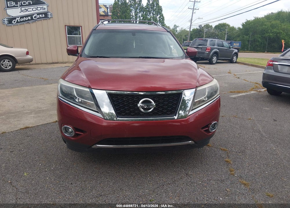 2015 NISSAN PATHFINDER SL VIN: 5N1AR2MNXFC604850
