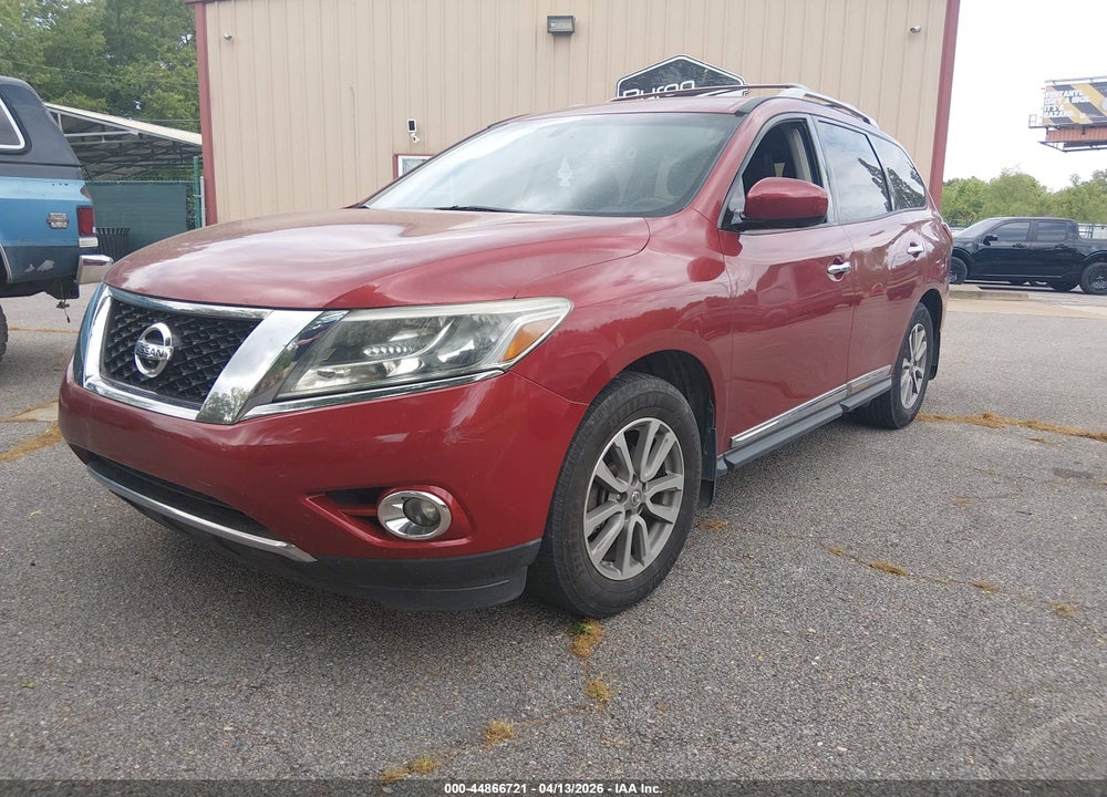 2015 NISSAN PATHFINDER SL VIN: 5N1AR2MNXFC604850
