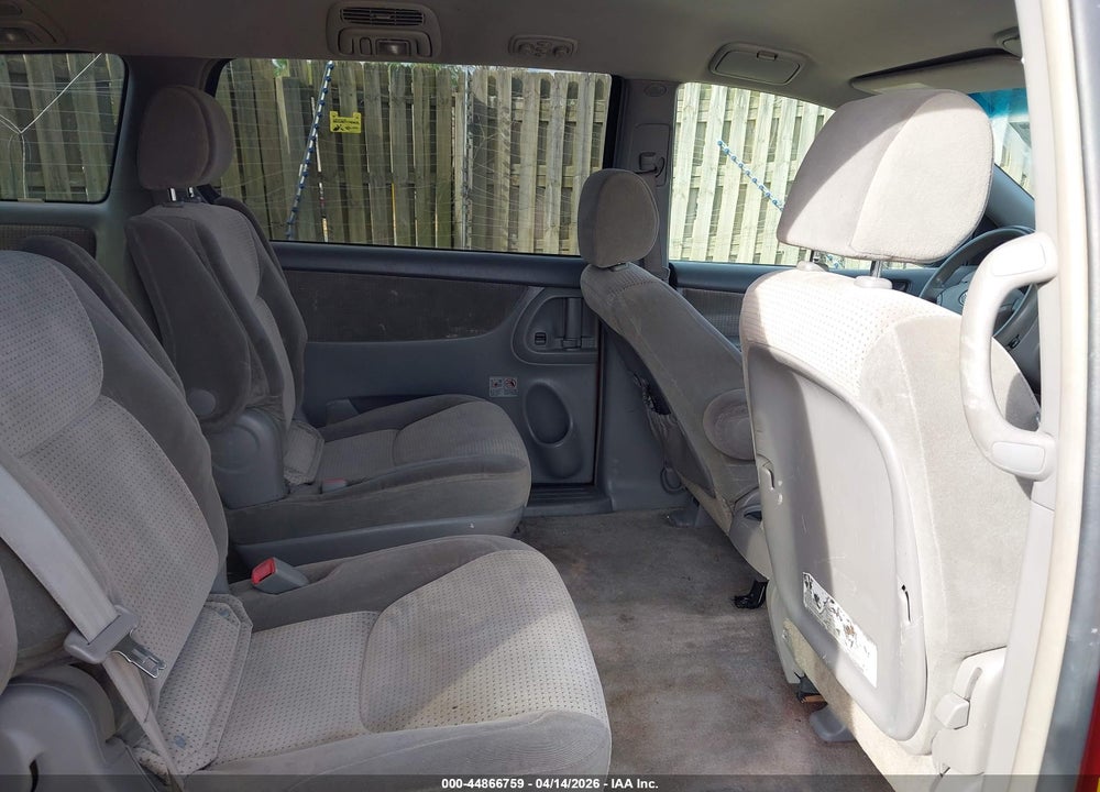 2008 TOYOTA SIENNA LE VIN: 5TDZK23C68S123510