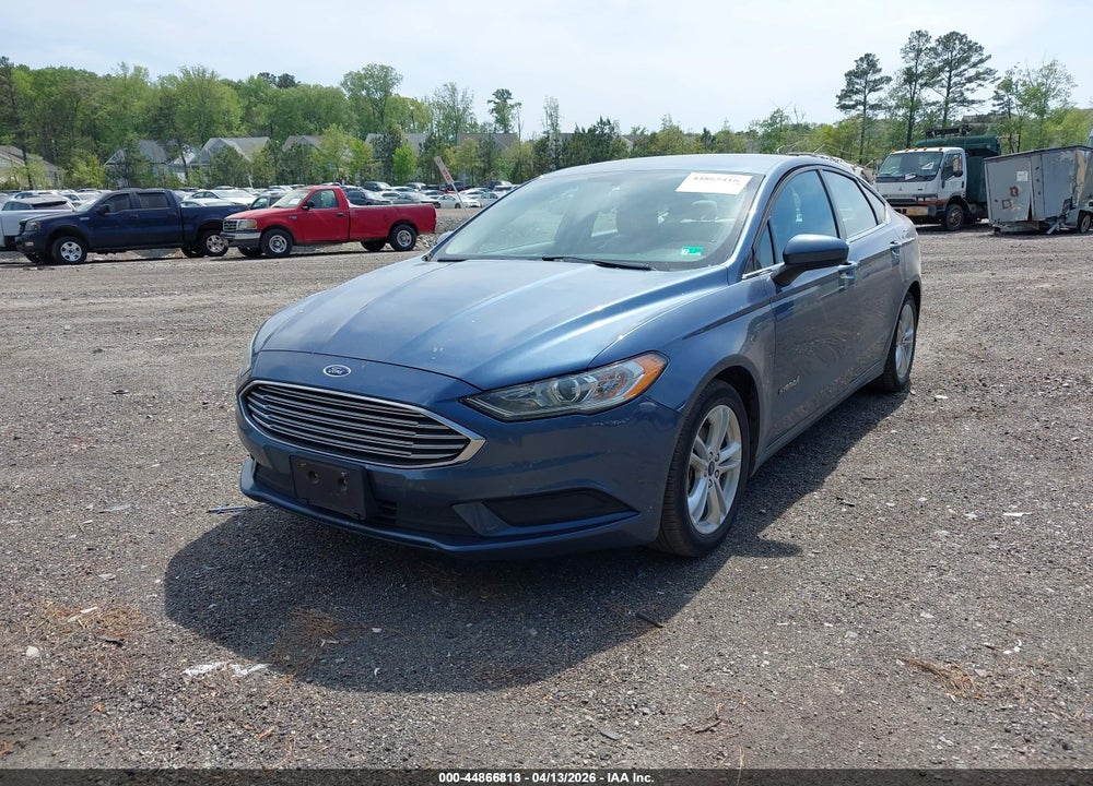 2018 FORD FUSION HYBRID S VIN: 3FA6P0UU7JR254444