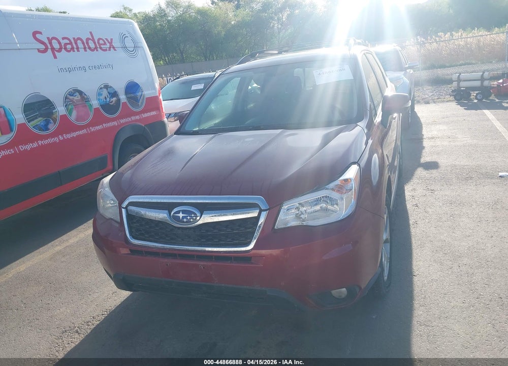 2016 SUBARU FORESTER VIN: JF2SJAVC0GH496395