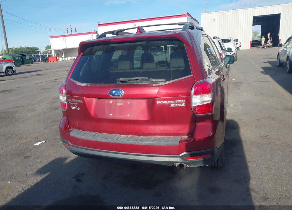 2016 SUBARU FORESTER VIN: JF2SJAVC0GH496395