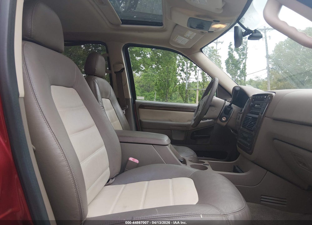 2005 FORD EXPLORER EDDIE BAUER VIN: 1FMZU64K15UA92306