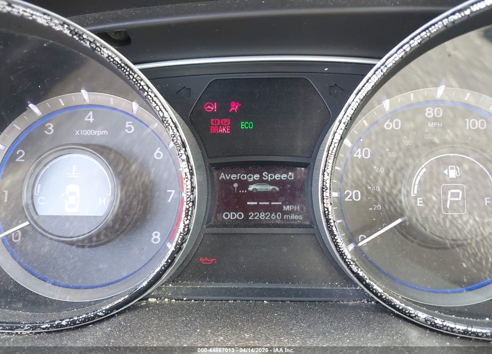 2012 HYUNDAI SONATA GLS VIN: 5NPEB4AC6CH423947