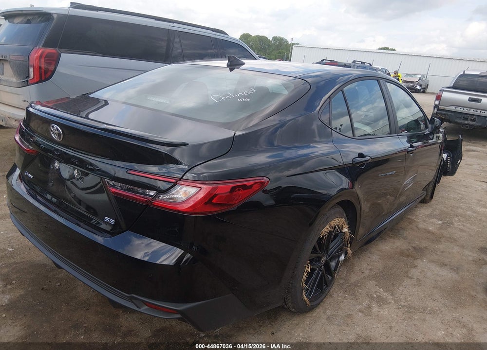 2026 TOYOTA CAMRY SE VIN: 4T1DAACK0TU262756