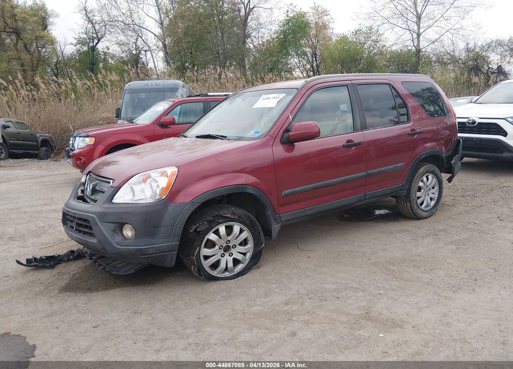 2006 HONDA CR-V EX VIN: SHSRD78846U443074