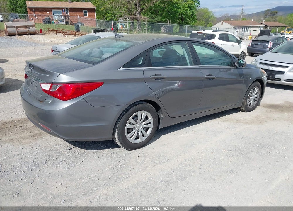 2011 HYUNDAI SONATA GLS VIN: 5NPEB4AC5BH080577