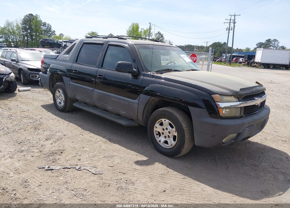 2004 CHEVROLET AVALANCHE 1500 VIN: 3GNEK12TX4G208991