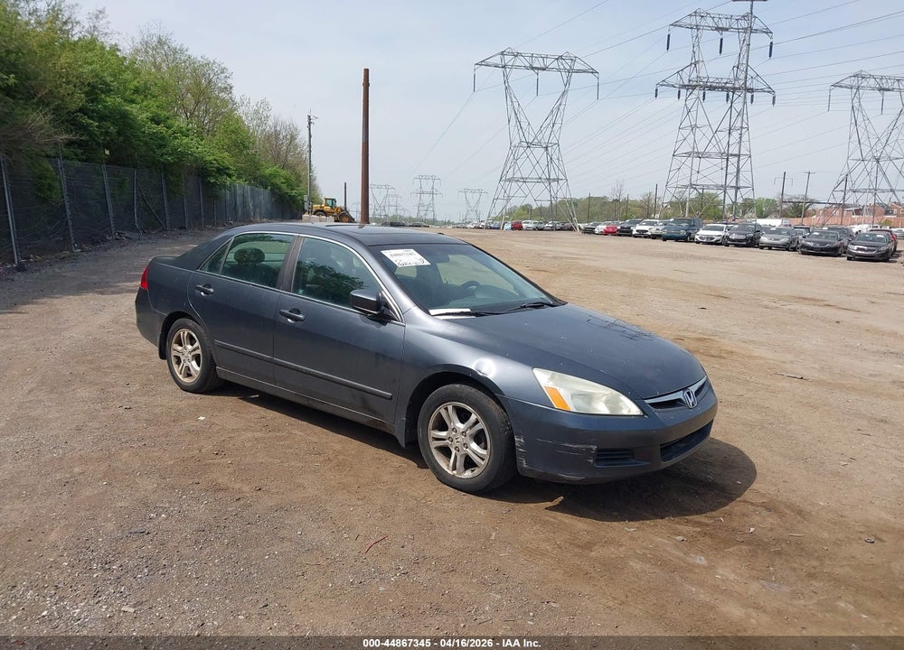 2007 HONDA ACCORD 2.4 EX VIN: 1HGCM56877A043610