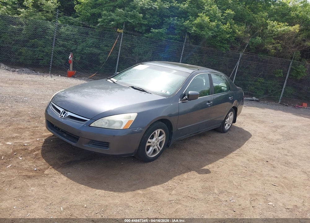 2007 HONDA ACCORD 2.4 EX VIN: 1HGCM56877A043610