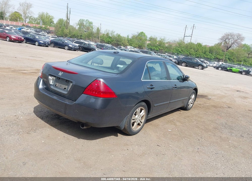 2007 HONDA ACCORD 2.4 EX VIN: 1HGCM56877A043610