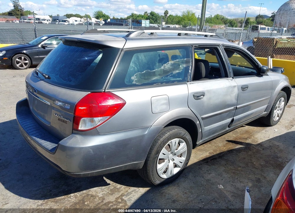 2008 SUBARU OUTBACK VIN: 4S4BP60C687357683
