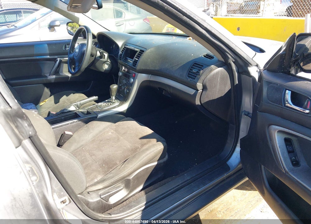 2008 SUBARU OUTBACK VIN: 4S4BP60C687357683
