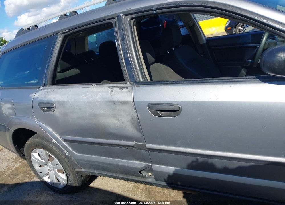 2008 SUBARU OUTBACK VIN: 4S4BP60C687357683