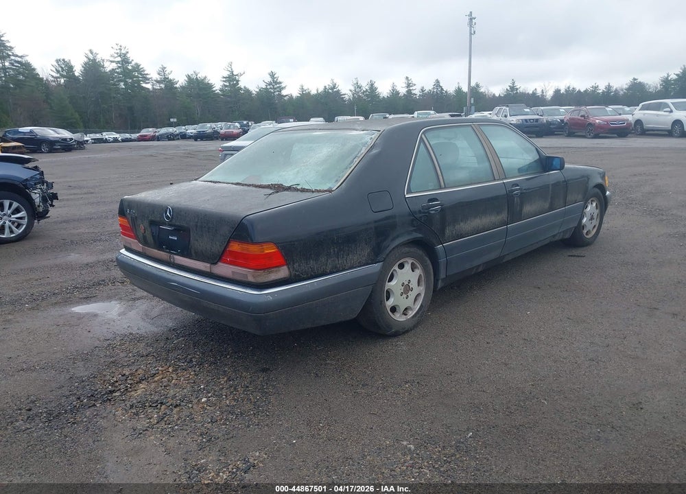 1996 MERCEDES-BENZ S 420 VIN: WDBGA43E0TA316909