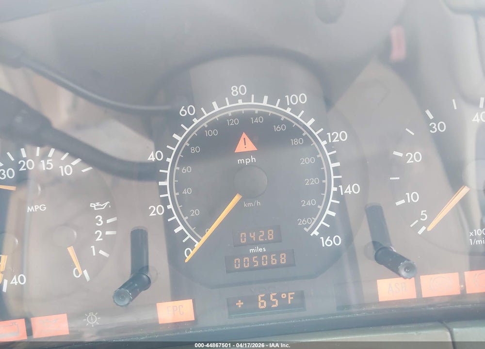 1996 MERCEDES-BENZ S 420 VIN: WDBGA43E0TA316909