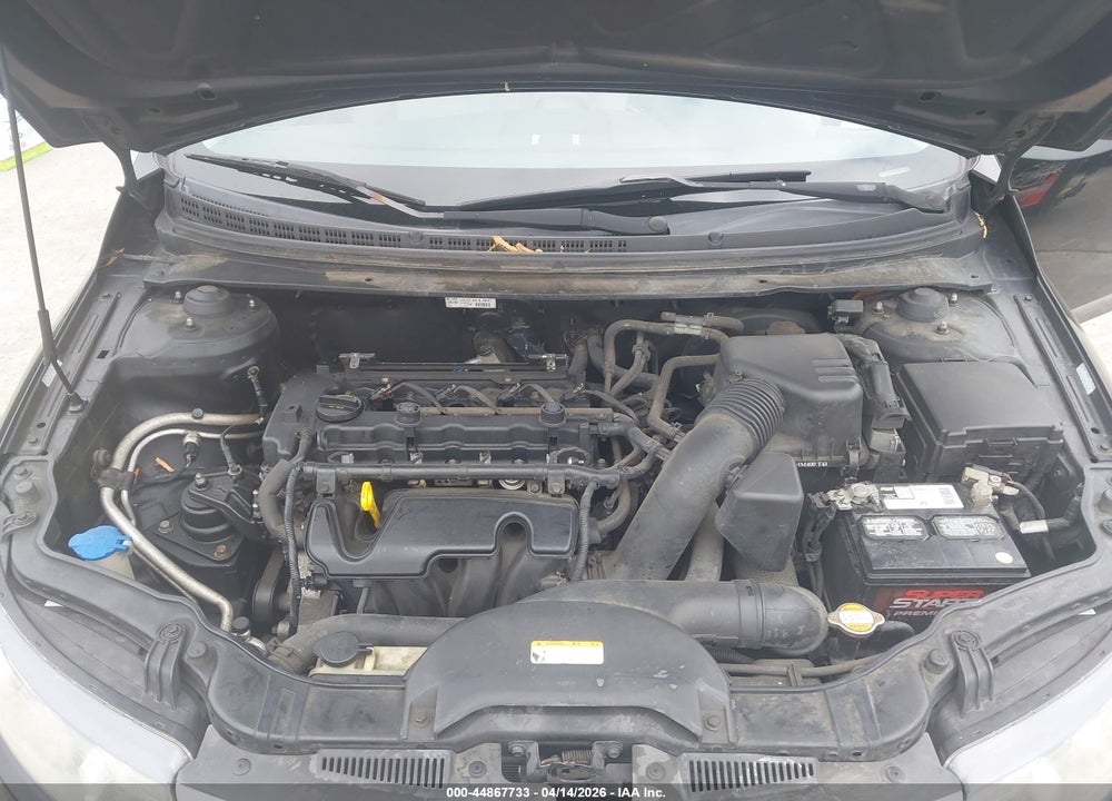 2011 KIA FORTE EX VIN: KNAFU4A27B5382181