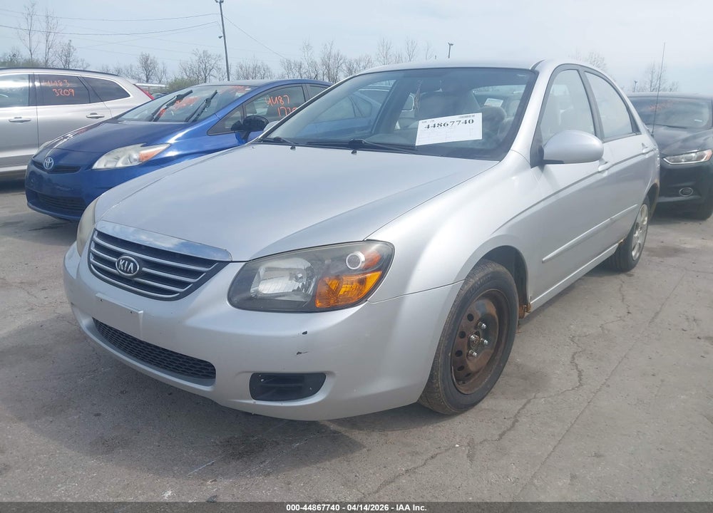 2009 KIA SPECTRA EX VIN: KNAFE221X95589701