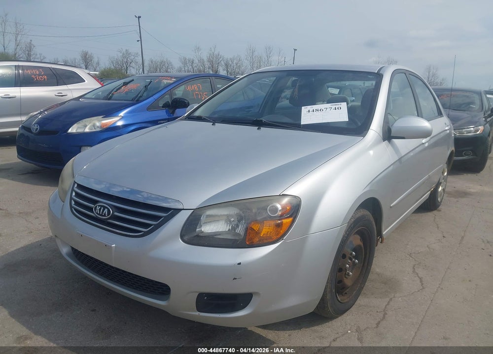 2009 KIA SPECTRA EX VIN: KNAFE221X95589701