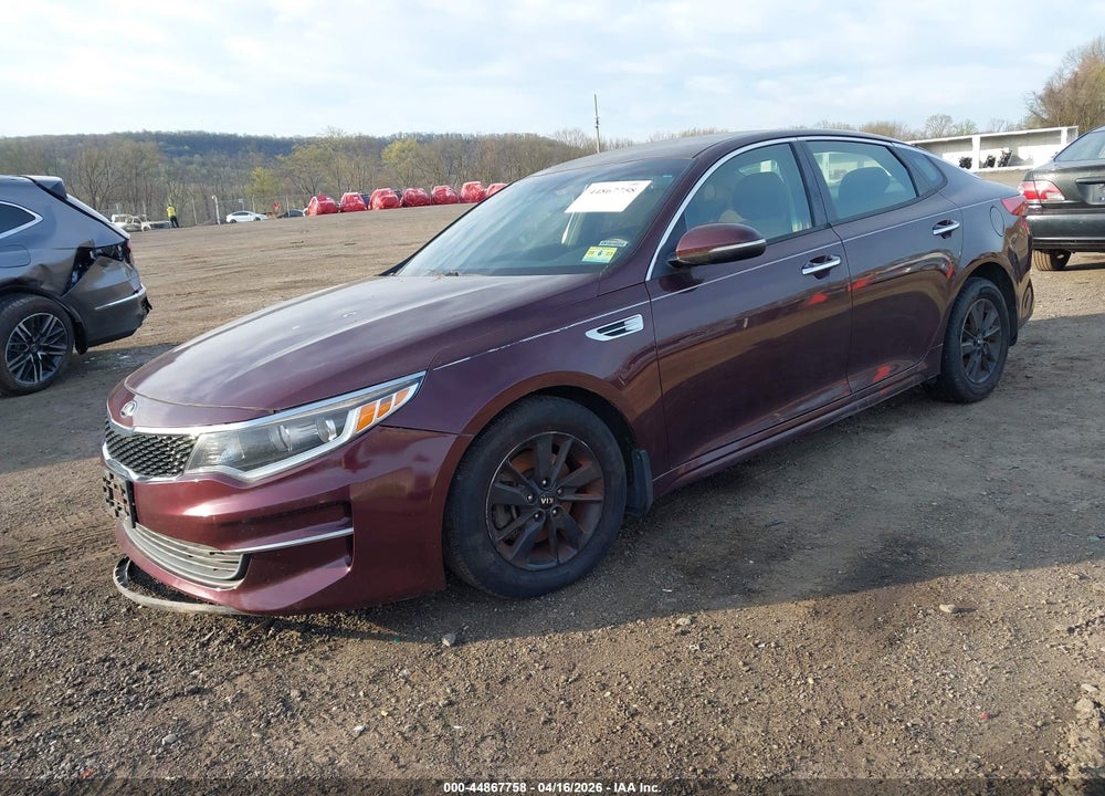 2016 KIA OPTIMA LX VIN: 5XXGT4L34GG088689