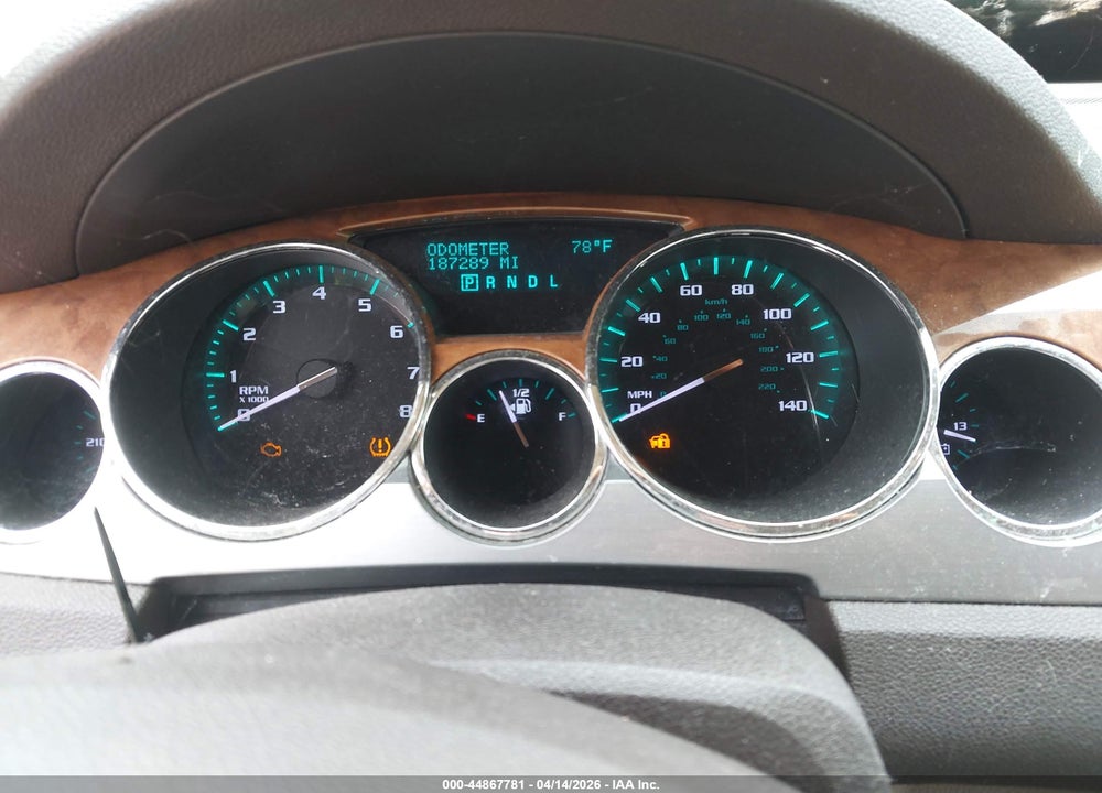 2012 BUICK ENCLAVE PREMIUM VIN: 5GAKRDED5CJ350418