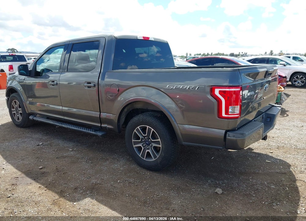 2016 FORD F-150 XLT VIN: 1FTEW1CP5GKE62538