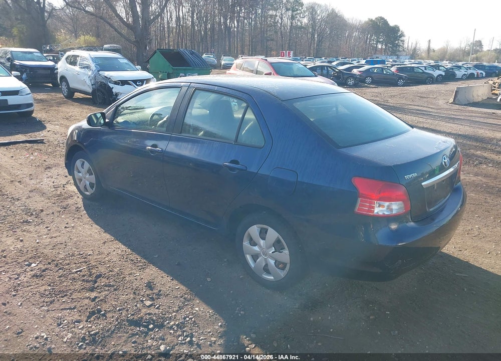 2007 TOYOTA YARIS VIN: JTDBT923371018721