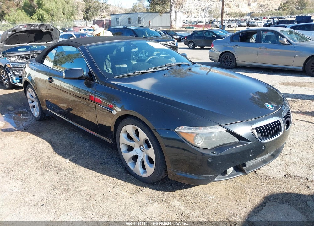 2006 BMW 650I VIN: WBAEK13456CN72058