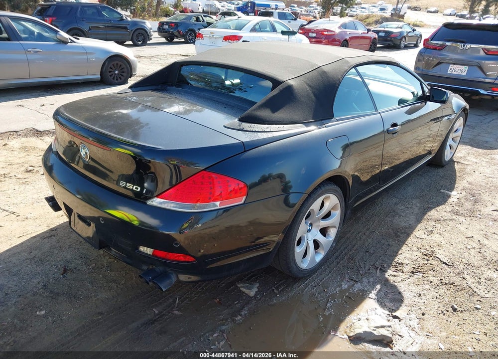 2006 BMW 650I VIN: WBAEK13456CN72058