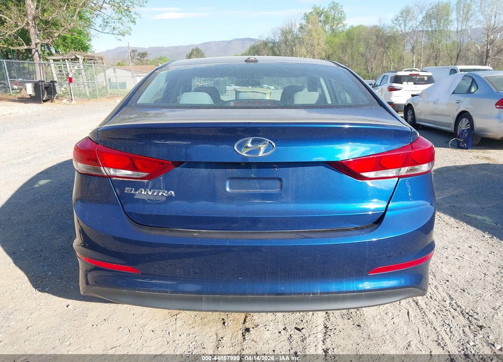 2017 HYUNDAI ELANTRA SE VIN: 5NPD84LF0HH067343