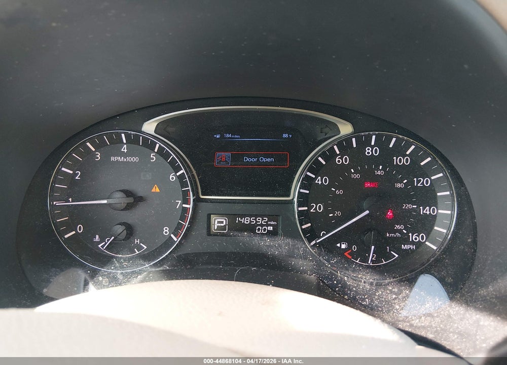 2013 NISSAN ALTIMA 2.5 SL VIN: 1N4AL3AP7DN588566