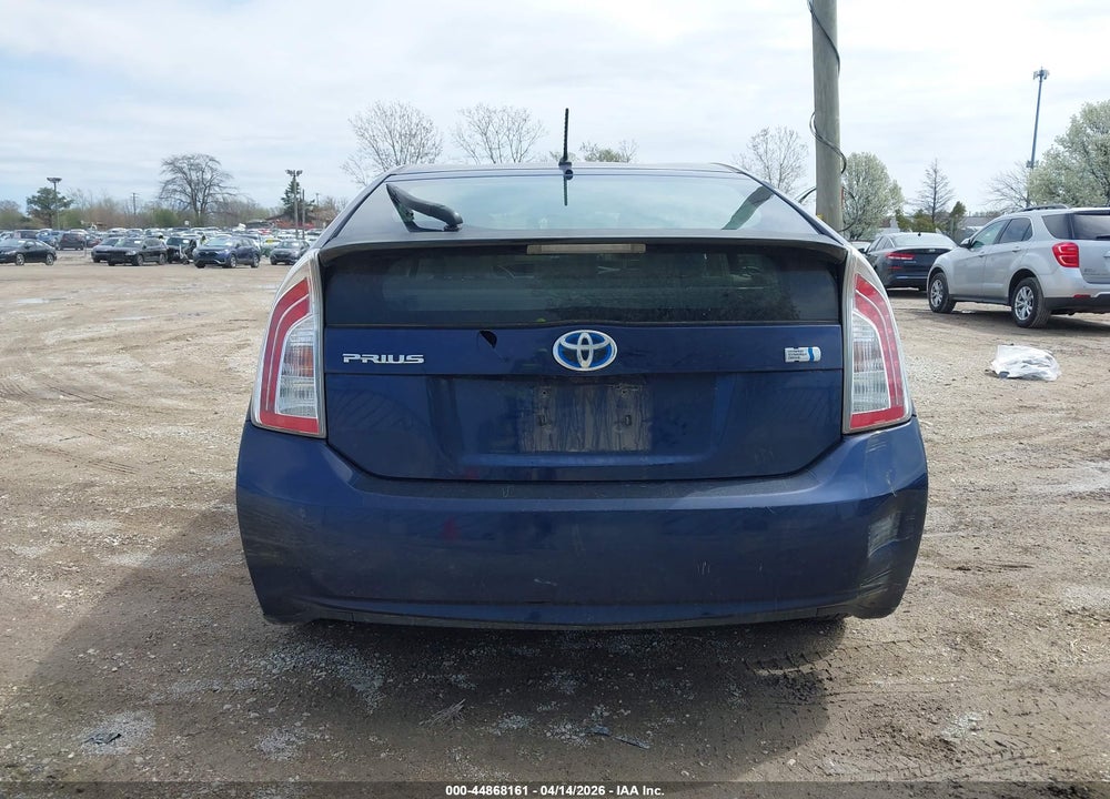 2012 TOYOTA PRIUS TWO VIN: JTDKN3DUXC1548434