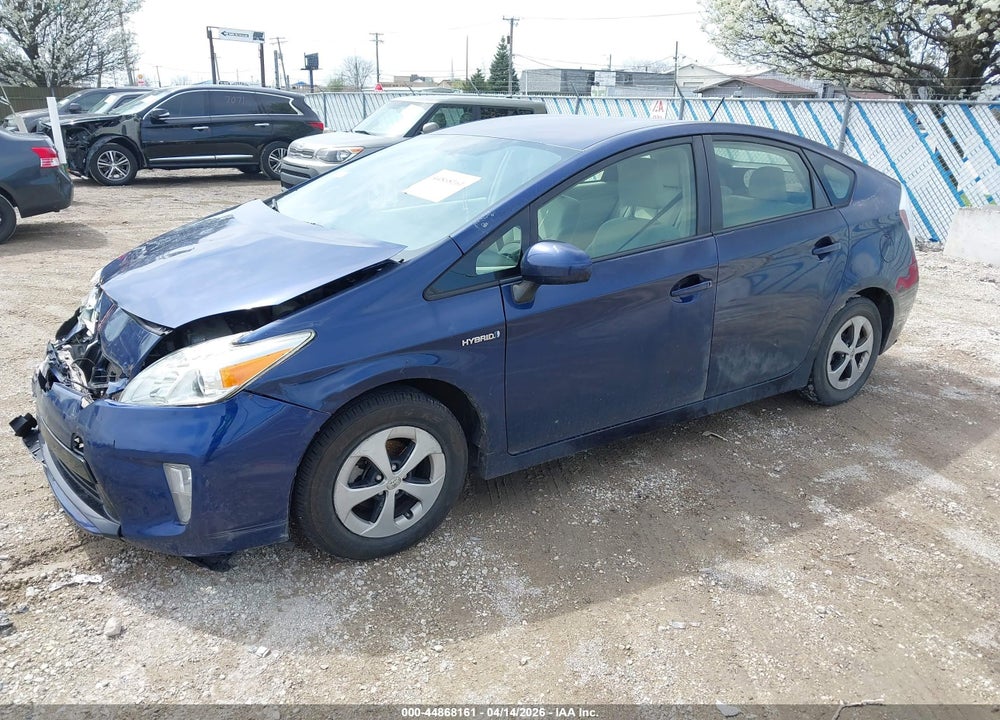 2012 TOYOTA PRIUS TWO VIN: JTDKN3DUXC1548434