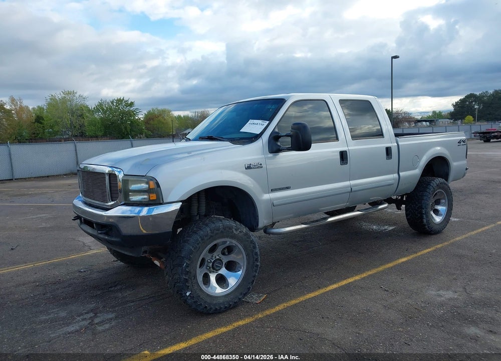 2001 FORD F250 SUPER VIN: 1FTNW21F01ED64233
