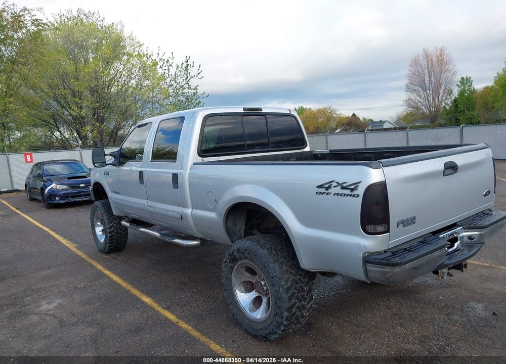 2001 FORD F250 SUPER VIN: 1FTNW21F01ED64233