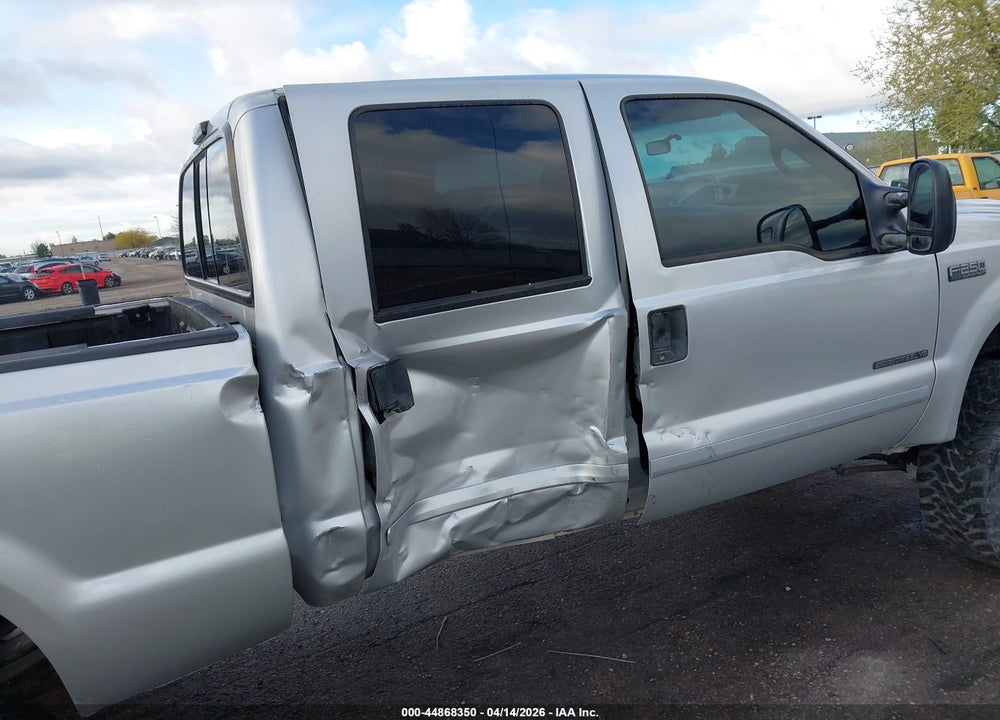 2001 FORD F250 SUPER VIN: 1FTNW21F01ED64233
